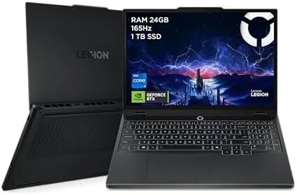 Lenovo Legion 515IRX10 -Gamin WQXGA 165Hz i7-13650HX, 24Go, SSD 1To, RTX 5050, Clavier rétroéclairé