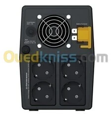 ONDULEUR APC EASY-UPS BVG1600I-GR - 1600VA -LINE-INTERACTIVE- 230V- 4 PRISES SCHUKO - LED - NOIR