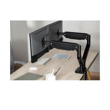 SUPPORT ECRAN TWISTED MIND - TM-60-C012 - DUAL MONITOR - 17"- 35" - ALUMINIUM - Up to16 kg - USB