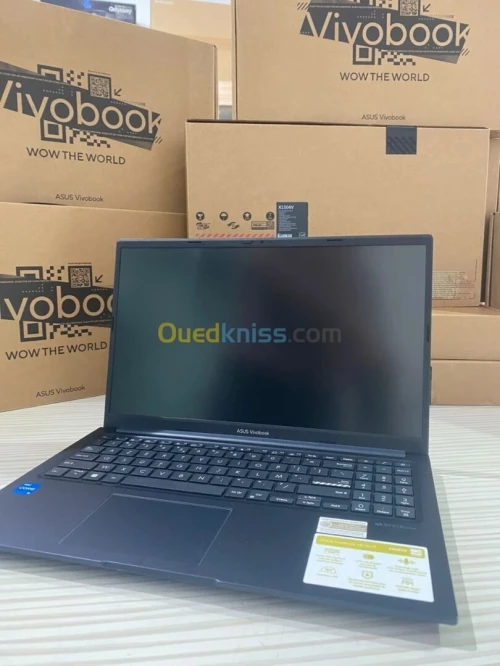 LAPTOP ASUS VIVOBOOK x1504V CORE 5 120U (i5-14eme GEN ) 16GB RAM 512GB SSD ECRAN 15.6"FHD NEUF