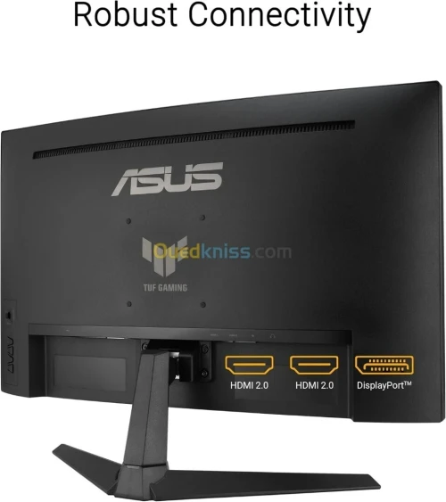 Ecran ASUS TUF VG27VQ3B 27 Pouces incurvé/FHD/Dalle VA/16:9/180Hz/1Ms/FreeSync/DP/HDMI