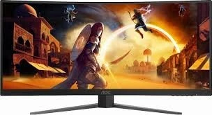 Ecran PC gaming Aoc G CU34G4 34" Incurvé 180 Hz 0,5Millisecondes- WQHD 3440x1440