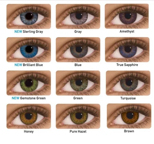 Vente de lentilles esthétiques et correction FRESHLOOK