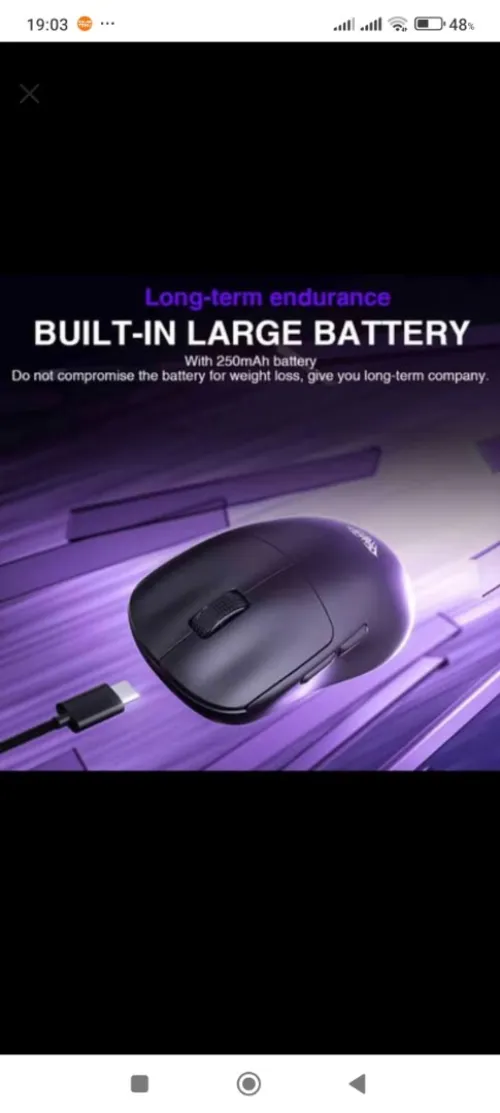 Souris AULA SC800 8K Gaming mouse  E-sport  Double Wireless/Wired mode, Capteur TTC  فأرة كمبيوتر