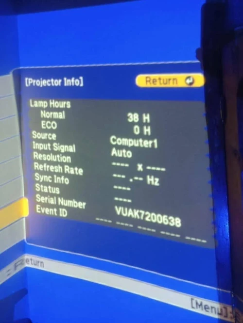 Data show vidéoprojecteur projector Epson EB-S27 H694B
