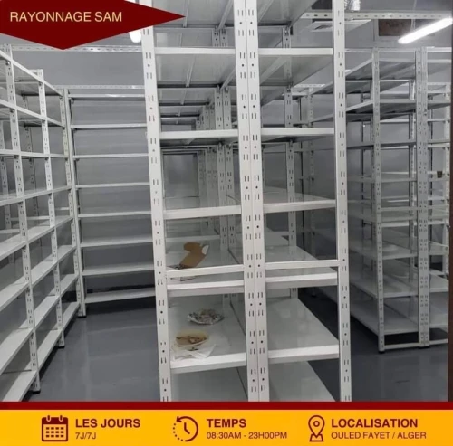Rayonnage Superette / Rayonnage Magasin / Étagère Métallique / Rayonnage Pour Fourniture Scolaire