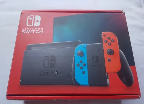NINTENDO SWITCH V3 2024 NEUVE JAMAIS UTILISÉE, FLASHÉE (PUCE) +256GO SANDISK ULTRA ORIGINALE