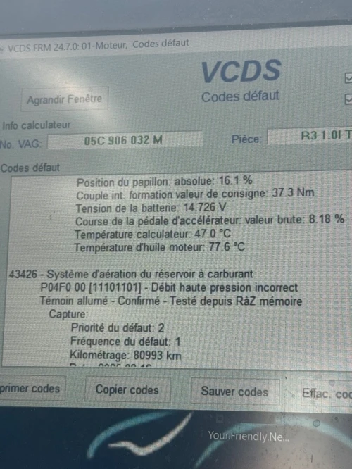 Scanner auto