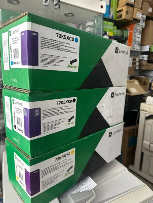Toner Lexmark 72K5X - C0-K0-Y0