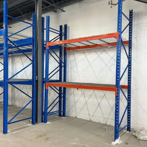 FABRICATION DE RAYONNAGE INDUSTRIEL A Palette