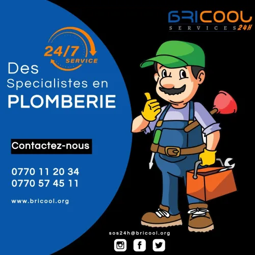 Plombiers qualifiés 24H/24 & 7J/7 