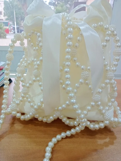 Sac d'été ou fête et mariage en perles 