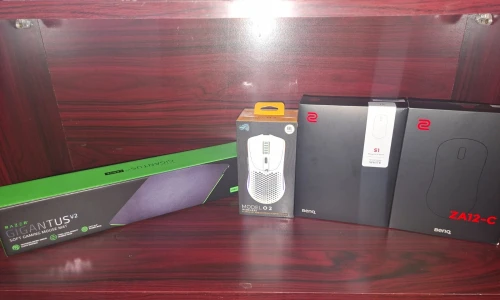 Zowie ZA12-C, Glorious Model O2 Wireless, Razer Gigantus v2