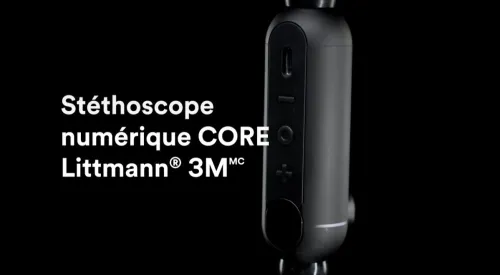 Stéthoscope médical numérique CORE. 