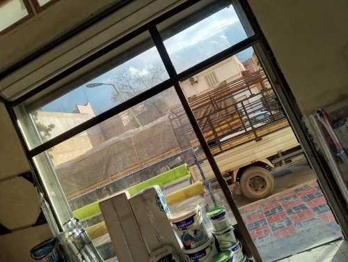 Façade Vitrine Aluminium - واجهة محل زجاجية