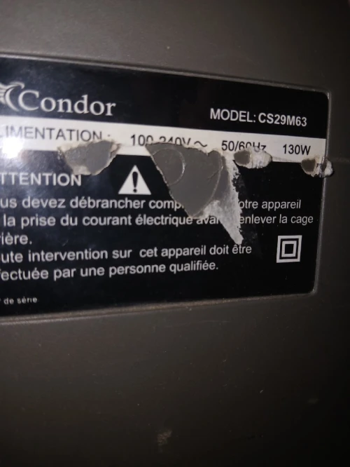 Condor Slim TV 74 cm 