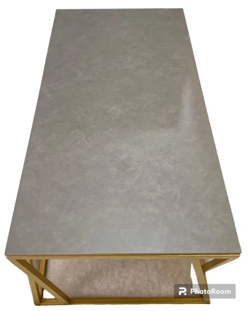  Table Basse Moderne en Quartz