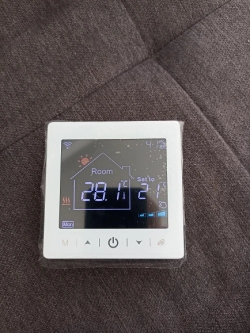 Thermostat intelligent wifi/RF, fonctionne avec tuya, compatible avec alexa et Google home