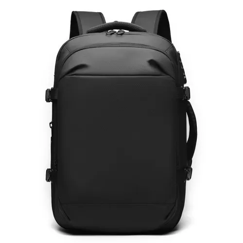 Sac à dos de voyage extensible grande capacité imperméable à compression sous vide anti-vol