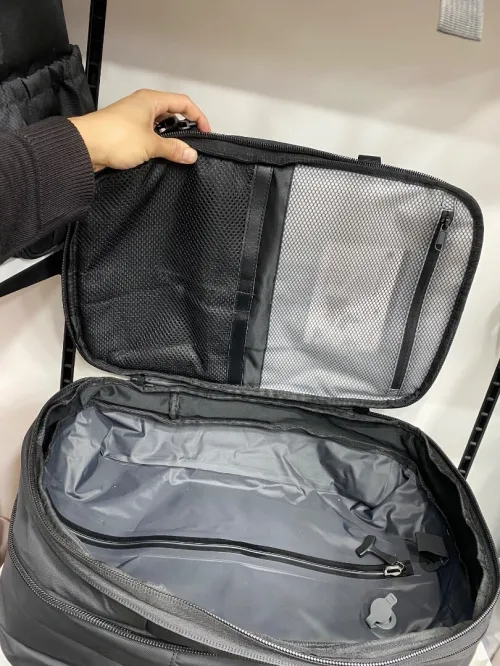Sac a dos cartable compression sous vide extensible