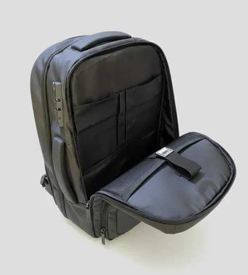sac à dos cartable extensible avec système de compression