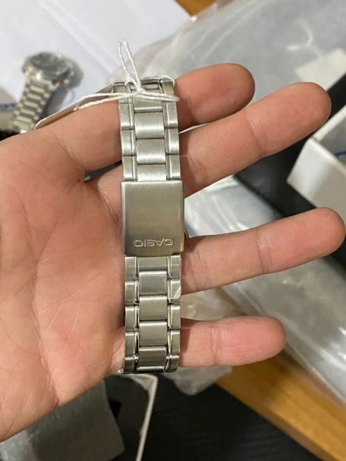 Casio  Montre pour homme en acier inoxydable analogique /numérique