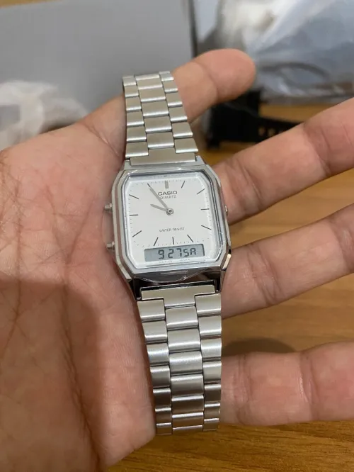 Montre CASIO Vintage Duo  Design Classique & Double Affichage