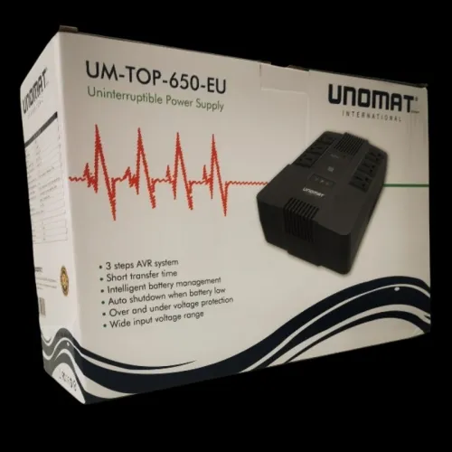 Onduleur UNOMAT TOP 650VA/360W  UNOMAT UM-TOP-650-EU