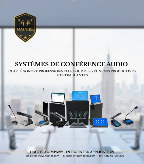 SYSTÈME D'AUDIO CONFÉRENCE ET DE GESTION SANS PAPIER