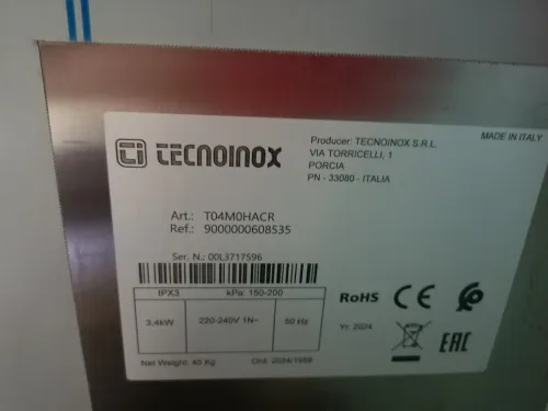 Four ventillé tecnoinox 4 plaques 