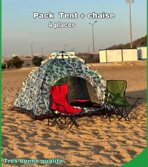 Pack tente + 1 chaise