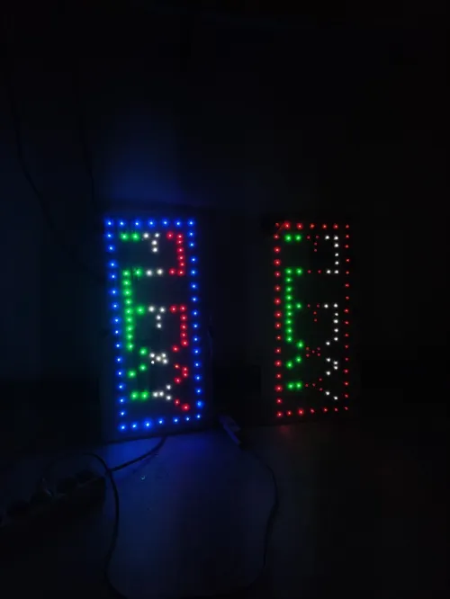 plaque lumineuse flexy