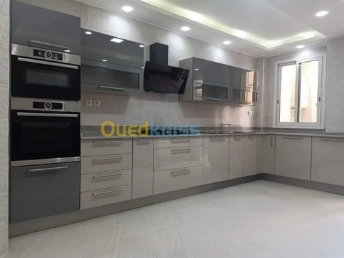 Cuisine Moderne en MDF-High Gloss