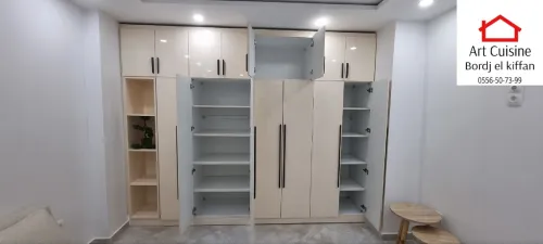 Dressing et placard sur mesure MDF et high gloss