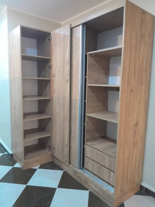 Dressing L sur mesures en Mdf