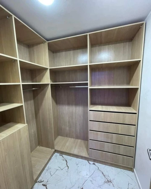 Dressing L sur mesures en Mdf