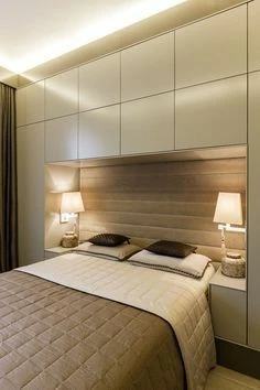 chambre a coucher luxe en MDF et high gloss