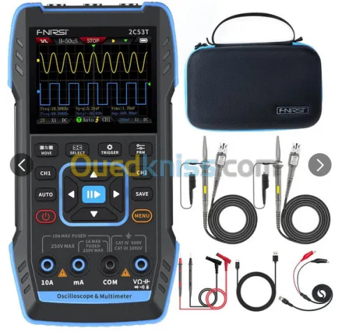 FNIRSI-2C53T  multimètre oscilloscope générateur de signaux