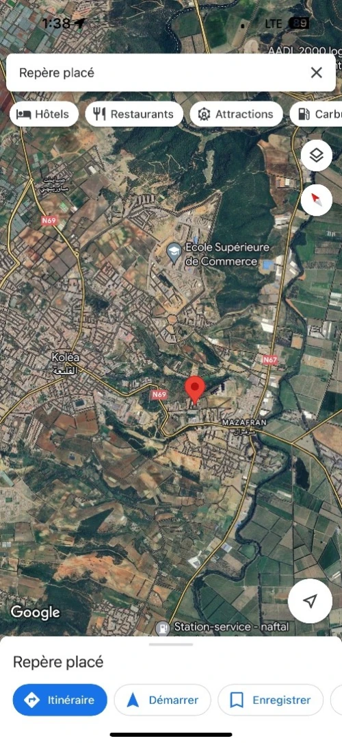 Vente Terrain Tipaza Kolea