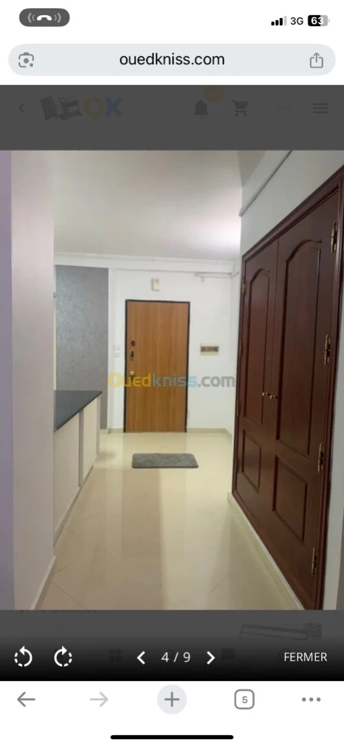 Vente Appartement F3 Alger El achour