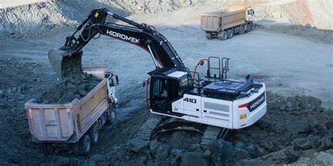 HIDROMEK Pelle à hydraulique chenille 410 LC 