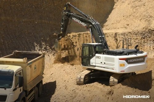 HIDROMEK Pelle à hydraulique chenille 310 LC 