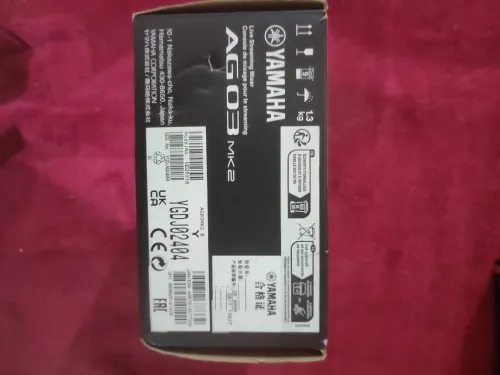 Yamaha AG03 MK2