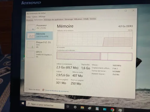 Portable LENOVO yoga 2 en 13 pouces
