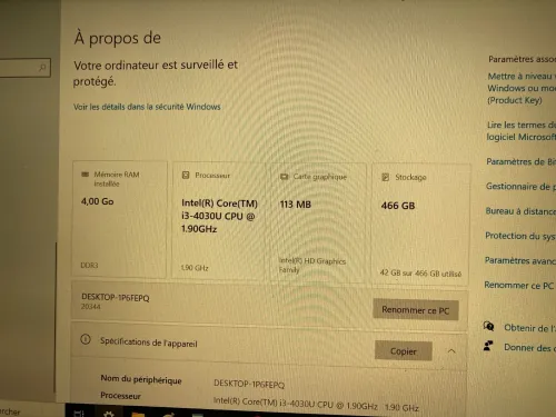 Portable LENOVO yoga 2 en 13 pouces