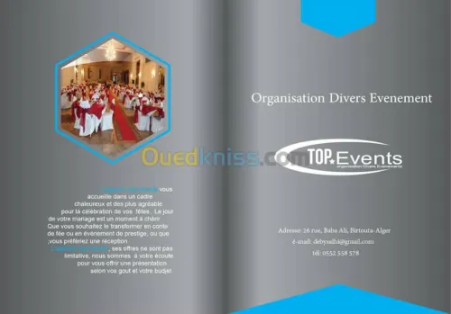 organisation des evenements