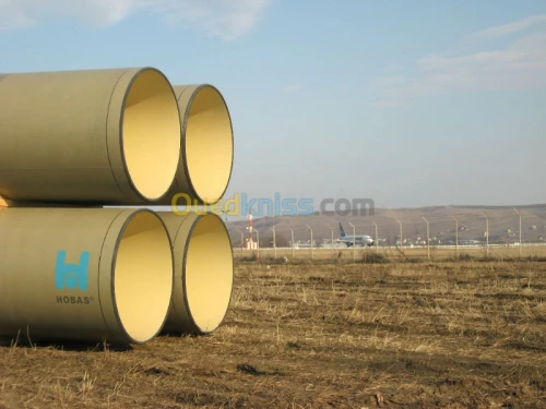 Tuyaux PRV (polyester renforcé verre