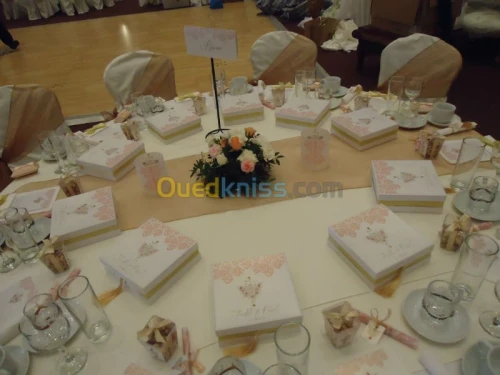 carte invitation,boites a gateux,déco