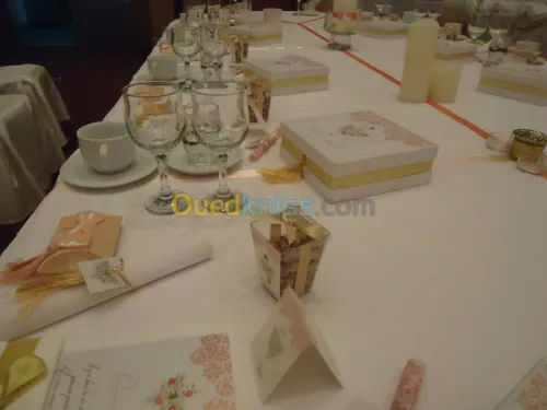 carte invitation,boites a gateux,déco