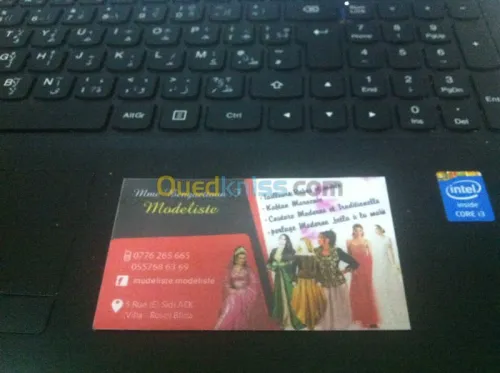 modéliste et la haute couture